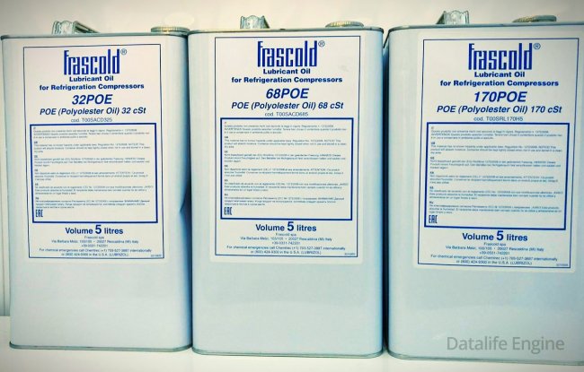 Frascold  yağları artıq satışda!